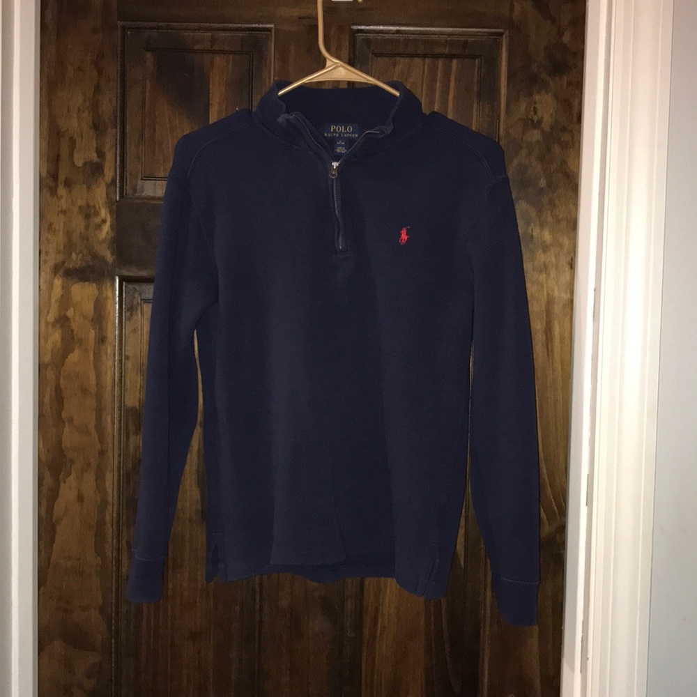 Boys, Ralph Lauren, 3/4 zip jacket.
